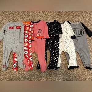 Boys 6pc Footie Bundle